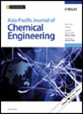 Asia-pacific Journal Of Chemical Engineering