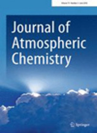 Journal Of Atmospheric Chemistry