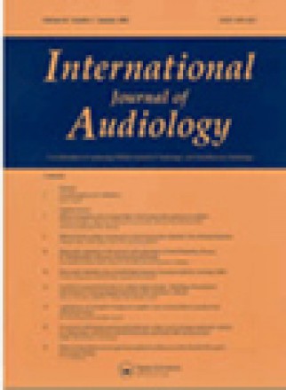 International Journal Of Audiology