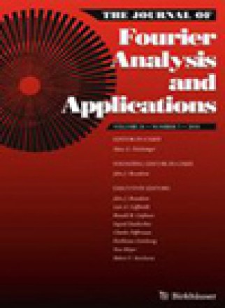 Journal Of Fourier Analysis And Applications