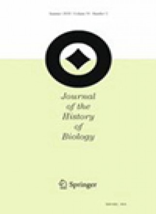 Journal Of The History Of Biology