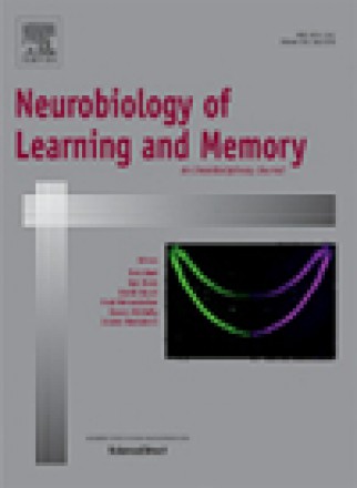 Neurobiology Of Learning And Memory