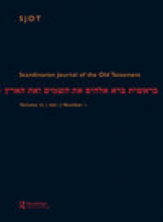 Scandinavian Journal Of The Old Testament