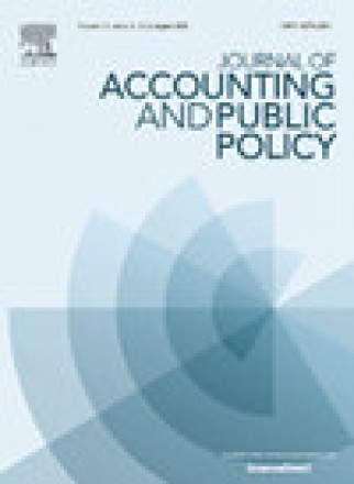 Journal Of Accounting And Public Policy