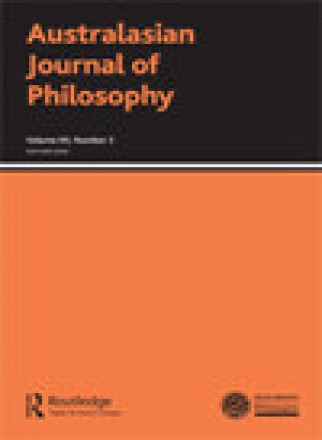 Australasian Journal Of Philosophy