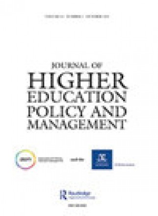 Journal Of Higher Education Policy And Management