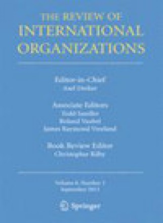 Review Of International Organizations