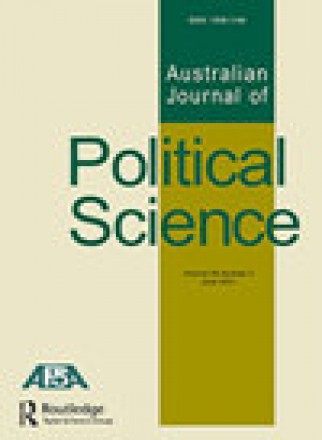 Australian Journal Of Political Science