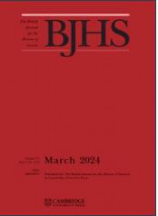 British Journal For The History Of Science