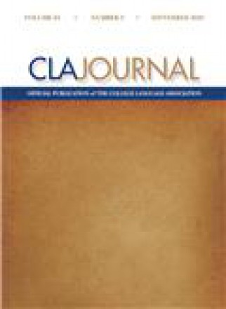 Cla Journal-college Language Association