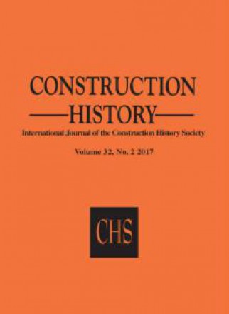 Construction History-international Journal Of The Construction History Society