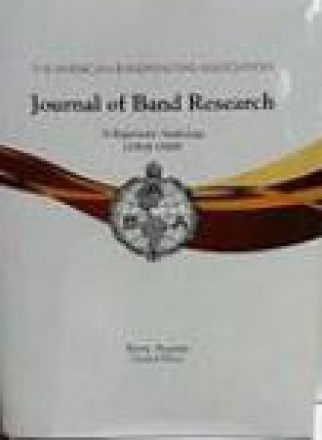 Journal Of Band Research