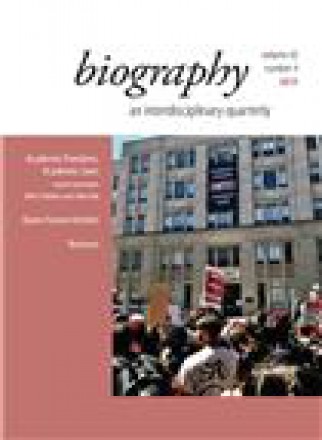 Biography-an Interdisciplinary Quarterly