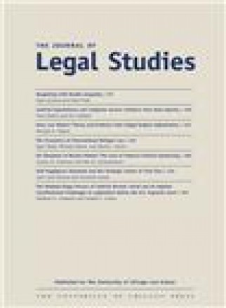 Journal Of Legal Studies