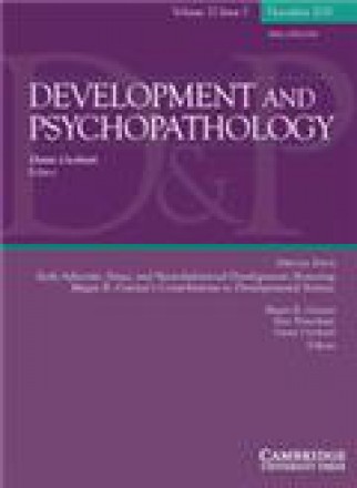 Development And Psychopathology