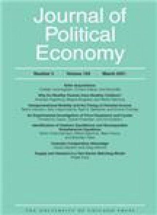 Journal Of Political Economy