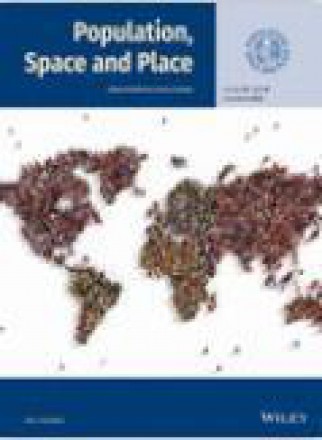 Population Space And Place