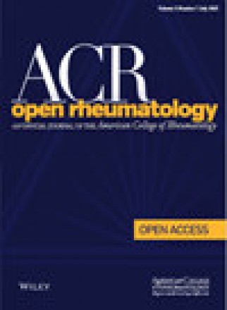 Acr Open Rheumatology