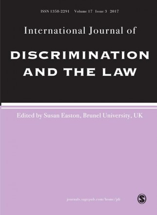 International Journal Of Discrimination And The Law