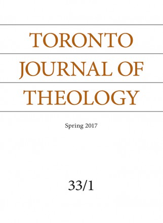 Toronto Journal Of Theology