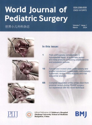 World Journal Of Pediatric Surgery