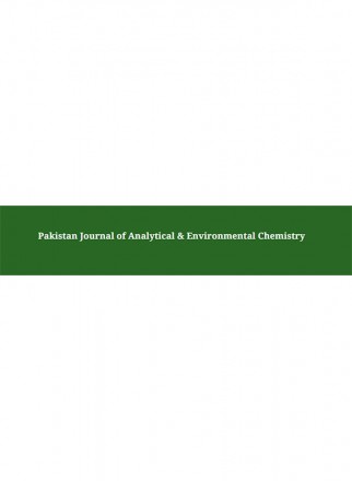 Pakistan Journal Of Analytical & Environmental Chemistry