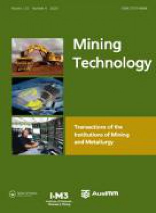 Mining Technology-transactions Of The Institutions Of Mining And Metallurgy